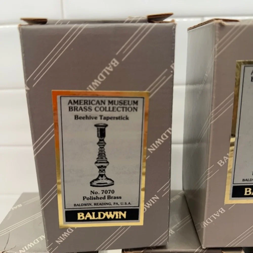 Baldwin Beehive Taperstick 5